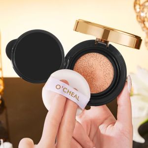 Ocheal BB Cream Air Cushion Whitening Fuller Coverage Waterproof Long-lasting Concealer Cushion Compact With Puff Face Makeup
