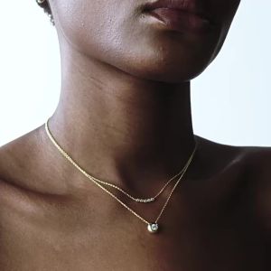 AGATHA | French Elegant Necklace Silver For Everyday Wear