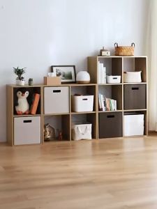 30*30*30 ซม ตู้หัวเตียง ชั้นวางของข้างเตียง ไตล์นอร์ดิก ประกอบง่าย ปลีก/ส่ง ผู้ใช้ EASYHOME E128