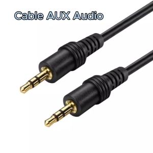 Cable AUX Audio 3.5MM Male to Male Aux Stereo Audio Cable For Phone Car Speaker MP4