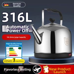 Large Capacity 316 Stainless Steel Electric Kettle 10L