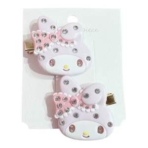 กิ๊บติดผมน่ารัก Sanrio แพ็คคู่ 2 ชิ้น