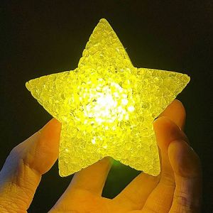 Yellow XINGX Light Stick Customized Performance Props Manual Light Five-Pointed Star Concert Support Light Sticks Kids Toys