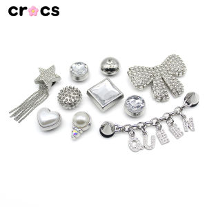 DIY Metal Silver Chains Accessories Shoe Decorations