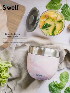 Portable High-capacity Stylish Insulated Lunch Box