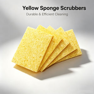 Soldering Iron Yellow Sponge Solder Tip Cleaning Sponges Cleaner Pads Soldering Accessories BGA Rework Tools