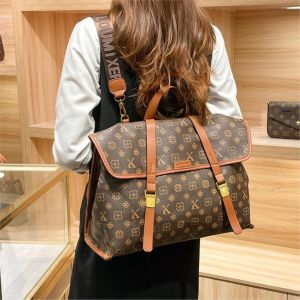 Túi Xách Nữ Cao Cấp Thiết Kế Thời Trang 2025 Dung Tích Lớn Mùa Thu Đông Đeo Vai Đeo Chéo Đa Năng Phong Cách Preppy Chất Liệu PVC