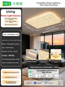 DGY | Backlit Circular Luxury Ceiling Light