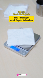 TORA Timbangan Digital 2 Kg Minimalis - Mini Precicion Digital Scale
