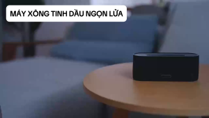 Máy Xông Tinh Dầu Tạo Ẩm Hình Ngọn Lửa HL03 - Đèn LED Đổi Màu Dung Tích 160ml Thiết Kế Sang Trọng Tinh Tế