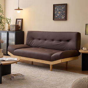 AISHANGSHUYA | Double Foldable Dual-use Creamy Style Sofa Bed
