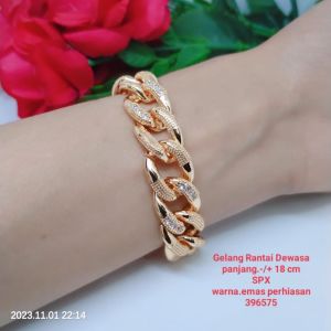 Gelang Sisik Naga Rantai Premium Perhiasan Xuping Fhasion Wanita