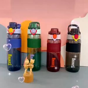 Botol Minum Transparan Anti Tumpah 820 ml Model SH2048 [ 820 ml ] Dengan Saringan Dan Pegangan Yang Kokoh