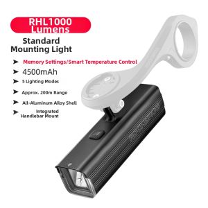 RockBros | Strong Beam Bike Front Light Night Riding Installation