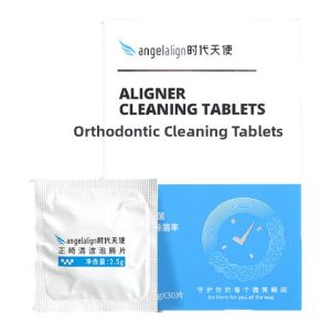 ANGELALIGN | teeth filling Dental Retainer And Aligner Cleaning Oral Care Tablet for teeth retainer