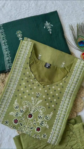 [PRE ORDER : 10 DAYS] Elegant New Designers Kurti Pent Dupatta Set With Hand Block Print for Occasion Casual Party Evening Forma_397