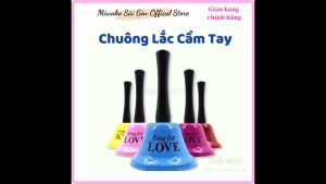 Chuông Lắc "tập trung chú ý"Cầm Tay - đồ dùng giáo cụ dạy học trong học tập và các hoạt động trò chơi nhiều màu