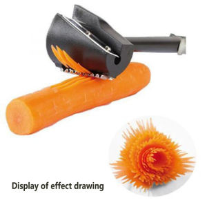 สต็อก ผักม้วนดอกไม้เครื่องมือตกแต่งแครอทแกะสลักม้วนปอก ครั้งตัดกระทั่ง รุ่น G Adget ของคุณ 1 ราคา บางส่วน ราคาต่อไป