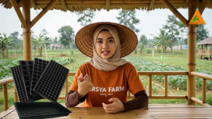 Paket  5pcs Tray Semai Plus Alas Tray Semai