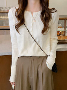 Elegant French Style Korean Elegant Soft Knitted Top