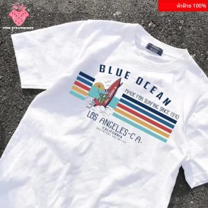 แฟชั่นแบรนด์เสื้อยืดสีขาวผู้ชายฤดูร้อนสไตล์อเมริกันแขนสั้นพิมพ์เสื้อยืดหลวมสบายๆ Y2k TOP Mens เสื้อผ้า