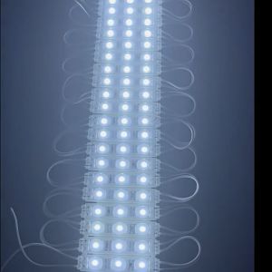 (1 Pcs) Lampu LED 3 Mata KOREA 6500K 12V 24V Nyala Terang Lampu Variasi Motor Mobil Pickup Truk Bus