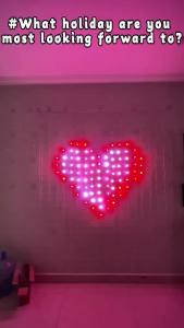 400 LED Smart USB Curtain Lights Colorful Fairy String Lights with DIY Text & PatternsMusic SyncApp Control for Bedroom Decor