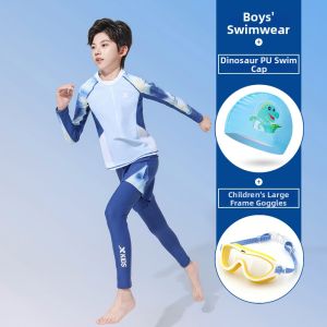 XTEP | Training Long Sleeve and Pants Split Swimming Suits