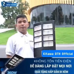 Đèn đường năng lượng mặt trời liền thể 2 cánh 240W LT5240 Bảo Hành 1 Năm Chống Nước IP66