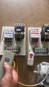 Điều khiển từ xa máy bơm nước 220v/380v 1000 mét Công tắc điều khiển từ xa RF cho máy rửa xe động cơ điện