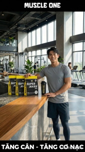 Combo 2 Túi Mass Tăng Cân SUPER MASS PRO 500g – 1057 Kcal Mass Gainer Tăng Cân Nhanh Cho Người Gầy