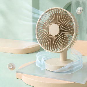 Jiaxun | Long-lasting Rechargeable Portable Desk Fan