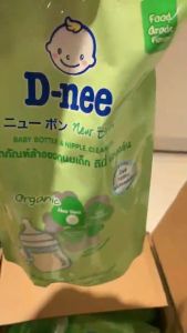 Combo 2 Túi Nước xúc bình sữa Dnee Nước rửa bình sữa Dnee dạng túi (bịch) 550ml hàng THÁI