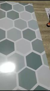 Stiker Tegel Dapur: Desain & Aplikasi Hexagonal