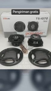 COD Cepat Speaker Coaxial - Speaker Mobil 4 Inch Hi Fi 250W 2 PCS / Spiker Pintu - PCINENER TS-1072