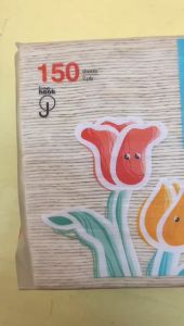 Wateru Premium Bamboo Tisssue / Tisu Bambu - Multipurpose KITCHEN HANGING 150 sheets Kitchen Towel