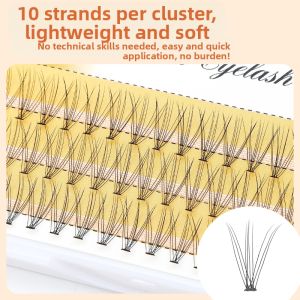 Planting False Eyelashes Single Stem 20 Pieces Curling Soft Thickened Dendroid Grafting Chinese Brand Beauty Tool Accessory
