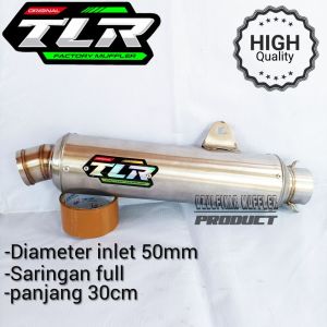 knalpot tlr jenong cantol tipe jenong suara ulem inlet 50mm terlaris bisa cod