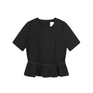 PIAOYA | Ruffled Waist-Covering Elegant Summer Blouse