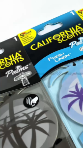 California Scents PALMS PAPER ORIGINAL Parfum Mobil Pewangi Mobil Pewangi Rumah Car Parfume Palm Paper
