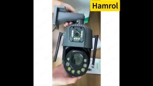 Hamrol 36X Optical Zoom Dual Lens 8MP WiFi Camera 100M IR Night Vision Two Way Audio Security CCTV