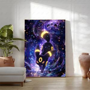 Bandai | Pokemon Peripherals Squirtle Blastoise Totodile Anime Canvas Wall Decor