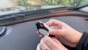 KEBIDUMEI Sports Car Drift Rotating Decor Auto Dashboard Center Console Ornament Turning Racing Model Car Interior Accessories