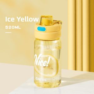 CILLE | High Appearance Tritan Plastic Large Capacity Water Bottle for Kids and Students
