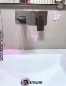 Floral Sakura Toilet Cleaning Spray Bathroom Detergent Spray Stain Dirt Remover 500ML (1) 樱花香马桶清洁喷雾