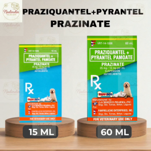 Prazinate 𝗗𝗲𝘄𝗼𝗿𝗺𝗲𝗿 15mL/60mL For 𝗗𝗼𝗴𝘀 𝗔𝗻𝗱 𝗖𝗮𝘁𝘀