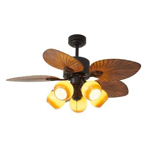 HD | High-Power Premium Tropical Style Ceiling Fan Light