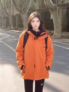 XUEFENGLANGYIN | Waterproof Windproof 3-in-1 Jacket Women Autumn Winter