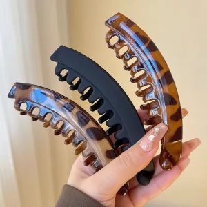 13cm Large Banana Fashion Hair Clip for Women / Korean Style Hair Clip Hair Accessories / Tail Clip Back of Head Grip Clip Hair Pins