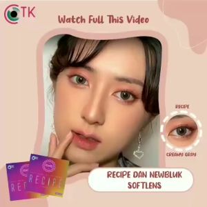 SOFTLENS PAKET HEMAT MURAH BEST SELLER CTK RECIPE NORMAL 14.5MM FREE LENSCASE SOFLEN SOFLENS SOFTLEN LENS BY CTK